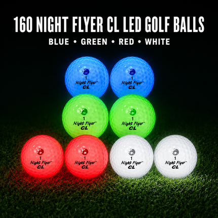 160 Night Flyer CL LED Golf Balls