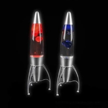 18" Rocket Ship Wax Motion Lamp
