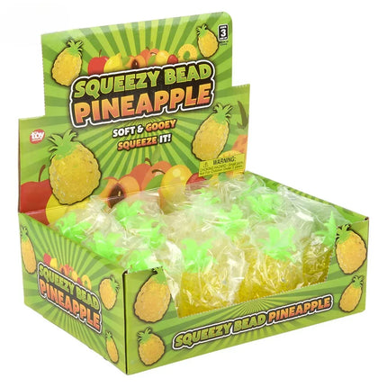 3.75" Squeezy Bead Pineapple