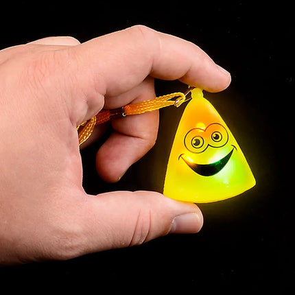 2" Light Up Flashing Halloween Necklace Assortment