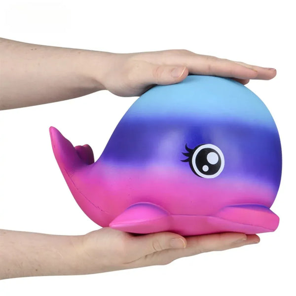 9 Jumbo Squish Dolphin