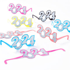 2024 Multi-Color Glitter Glasses