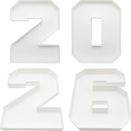 2026 Reusable Fillable Charcuterie Number Letter Shaped Serving Tray