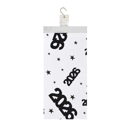 2026 Print Plastic Table Cover - 54" x 108"