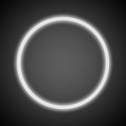 20 Inch White Glow Stick Necklace - Pack of 50 Necklaces