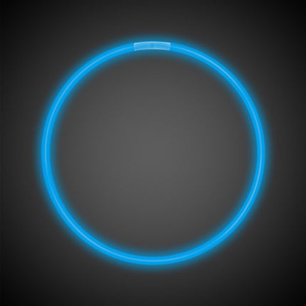 22 Inch Blue Glow Stick Necklace - Pack of 50 Necklaces