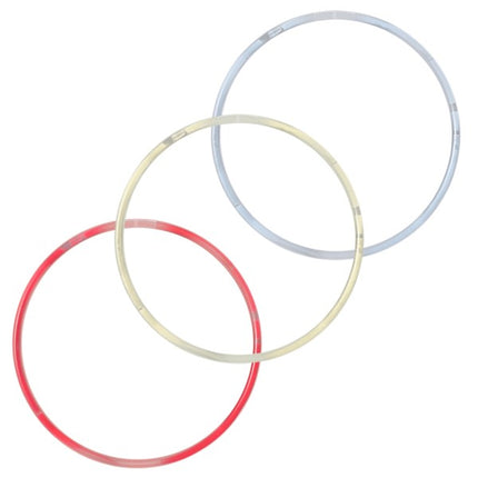 22 Inch Assorted Red, White & Blue Patriotic Glow Stick Necklaces