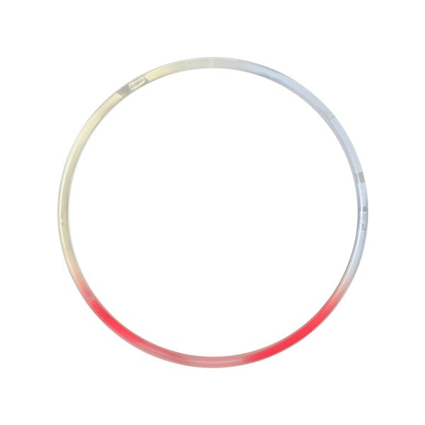 22 Inch Jumbo Patriotic Red White Blue Glow Necklaces
