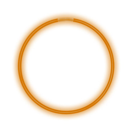 22 Inch Orange Glow Necklaces - Pack of 50