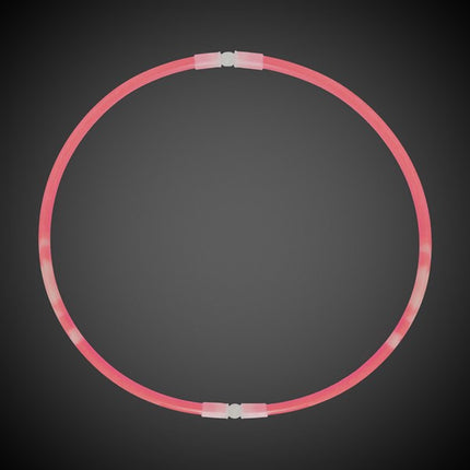 22 Inch Orange Glow Stick Necklace