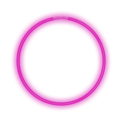 22 Inch Pink Glow Stick Necklace - Pack of 50