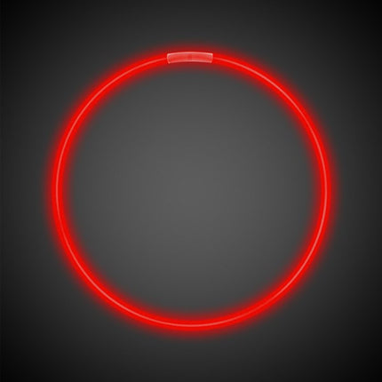 22 Inch Red Glow Stick Necklace - Pack of 50 Necklaces