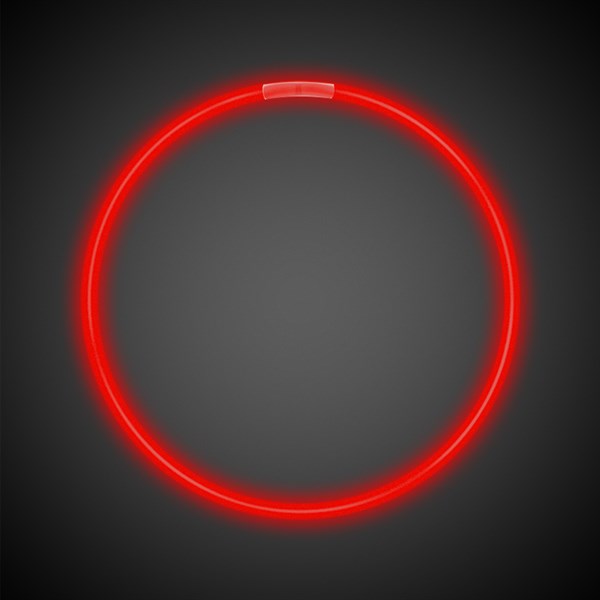 22 Inch Red Glow Stick Necklace - Pack of 50 Necklaces