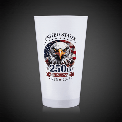 250th Anniversary Blue LED 16 oz. Cup
