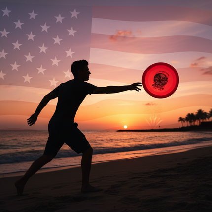 250th Anniversary Patriotic 10" Flying Discs - 3 Per Pack