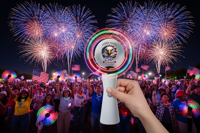 250th Anniversary LED Coin Spinner
