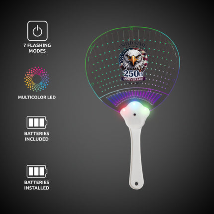 250th Anniversary LED Hand Fan
