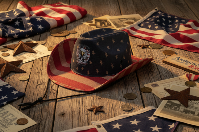 250th Anniversary Vintage Cowboy Hat