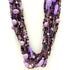 27  Inch Mixed Purple & Lavender Glass Beaded Necklaces