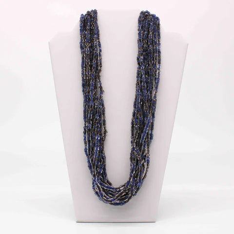 27 Inches Multi Color Glass Bead Necklaces