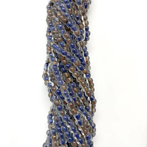 Multi Color Glass Beaded 27 Inches Necklaces - Pack of 12