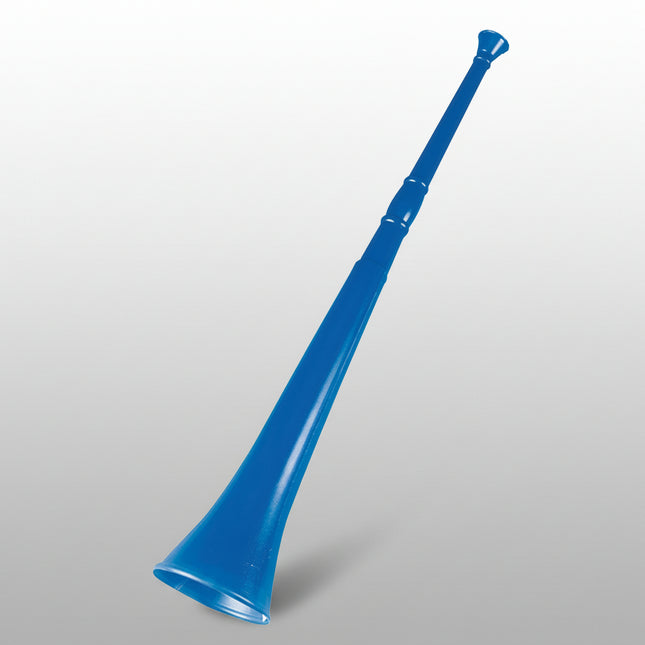 28" Blue Team Spirit Collapsible Stadium Horns - 12 Per Pack