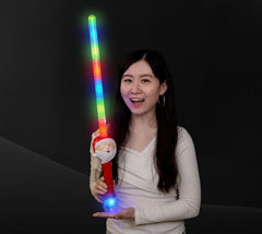28" Light Up Flashing Santa Claus Sword