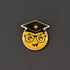 Graduation Emoji Flashing Lapel Pins