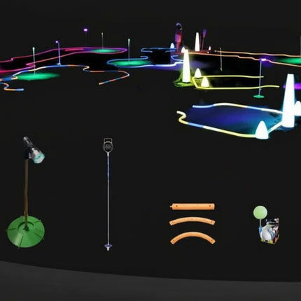 Cosmic Miniature Golf Putting Kit