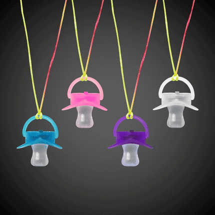 LED Light Up Soft Tip Pacifiers (12 per pack)