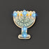 Light Up Happy Hanukkah Body Light Pin