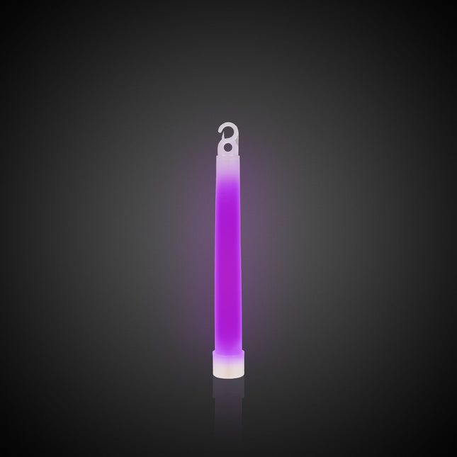4 Inch Premium Purple Glow Sticks - Pack of 25