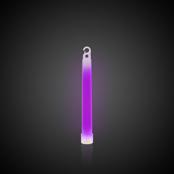 4 Inch Premium Purple Glow Sticks - Pack of 25