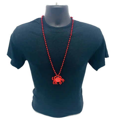 33 Inches Bead Crab Necklace