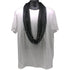 33 Inches Round Black Mardi Gras Beads - Pack of 72 Necklaces
