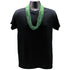 33 Inches Round Metallic Light Green Mardi Gras Beads - Pack of 72 Necklaces
