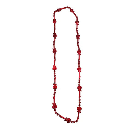 36 Inch Guitar Bead Necklace - Assorted Colors
