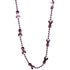 36 Inches Light Pink Ribbon Beaded Necklace
