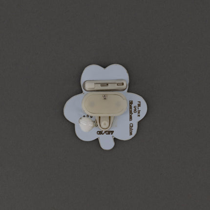LED Luck of the Irish Shamrock Flashing Body Light Lapel Pins