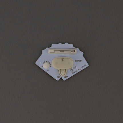 Royal Flush Flashing Body Light Lapel Pins
