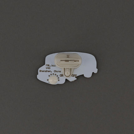 LED School Bus Flashing Body Light Lapel Pins
