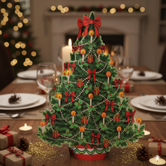 3D Christmas Tree Centerpiece