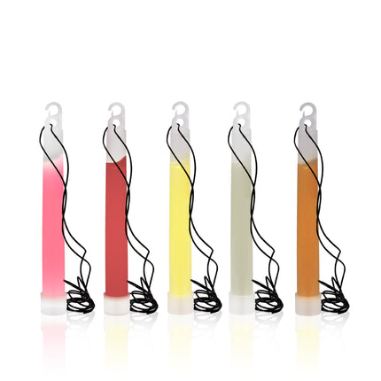 4 Inch Premium Glow Sticks With Lanyards - Pack of 25
