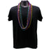 42 Inches Mix 6 Styles & Metallic 6 Color Beads - Pack of 12 Necklaces