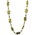 48 Inches Metallic Gold Dollar Sign Bead Necklace
