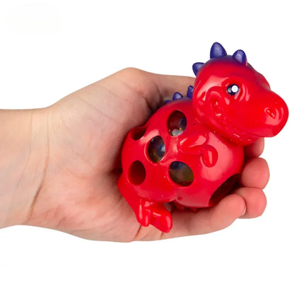 3.5" Squeezy Bead Dinosaur Ball