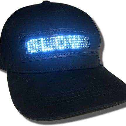 Scrolling Message Light Up LED Hat