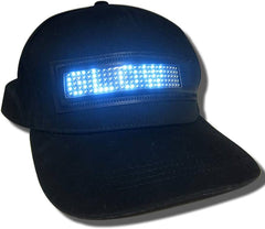 Scrolling Message Light Up LED Hat