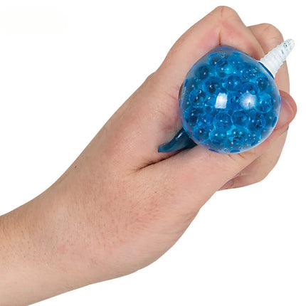 3.33" Squeezy Bead Narwhal