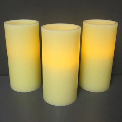 6 Inch LED Flameless Pillar Candles